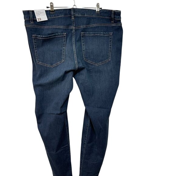 New Lane Bryant Signature Fit Skinny Flex Magic Waistband Jeans Womens Size 22L - Picture 6 of 7